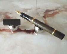 RARE WATERMAN’S SAFETY BABY 12 ½ V  BAGUES EN OR STYLO PLUME OR ref H14