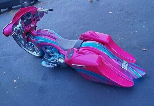 Harley bagger étiré sacoches - bagger,