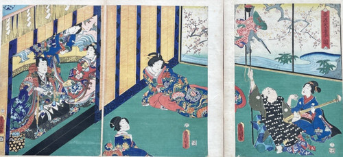 Estampe japonaise - estampe,