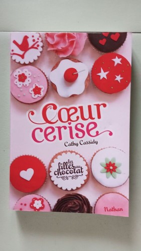 Filles chocolat coeur cerise - filles,