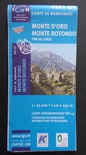 carte IGN 4251 OT CORSE MONTE D'ORO MONTE ROTONDO - 2004