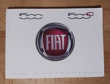 Manuel notice d'utilisation  FIAT 500 et 500C version espagnole 
