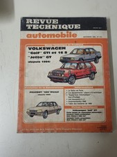 Revue Technique Automobile Volkswagen Golf GTI 16S Jetta 16S de 84 à 86