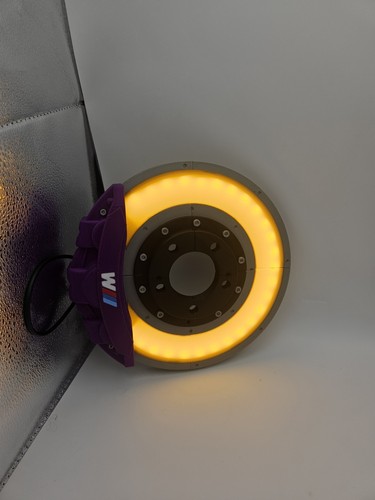 Logo figurine lampe disque - logo, de