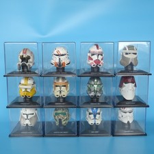STAR WARS Altaya LOT 12 Casques/Helmets 2015-2016 Cody, Neyo, Bly, Gree...