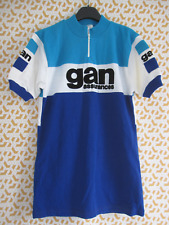 Maillot Cycliste vintage Gan Assurances Tricots du rocher 70'S jersey - 3 / M