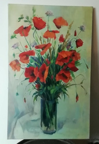 Tableau peinture huile sur - huile,