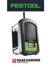 Batterie Festool - radio de