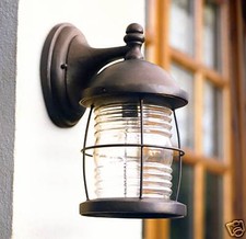 ECLAIRAGE EXTERIEUR - LUMINAIRE APPLIQUE MURALE POSIDO ROUILLE