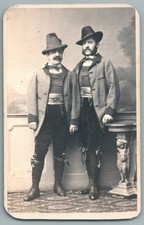 CDV 1870 Autriche Deux amis en