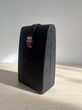 Boîte à Bijoux / Étui de Rangement Victoria  – Cuir Noir & Intérieur B