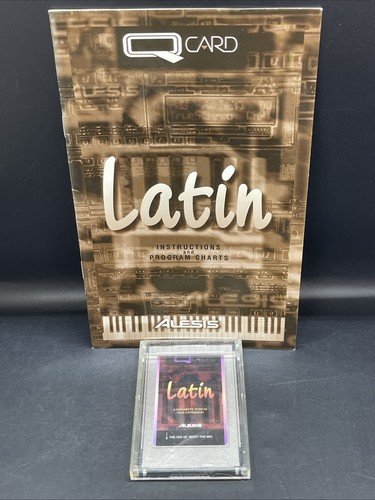 Alesis latin qcard - alesis, 8mb
