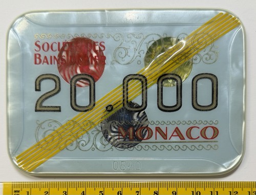 Plaque casino sbm monaco - sbm,