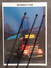 COLLECTOR brochure catalogue dépliant camion  SCANIA   T  142  V 8  Capot Museau