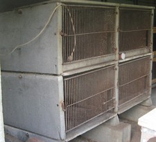 Clapier à lapins d'exterieur