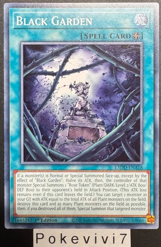Carte black garden - yu-gi-oh!,