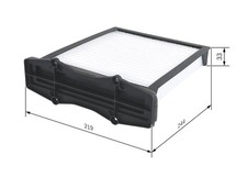 BOSCH Filtre air de