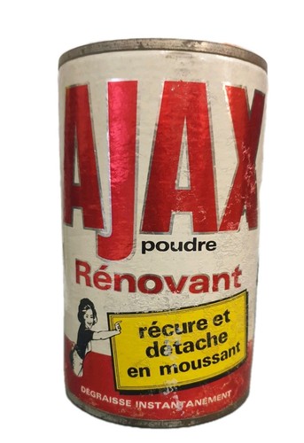 Boite ancienne publicité - ancienne, ajax