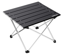 Table Camping Pliante  Aluminium Légère Portable Sac Transport Plage Rando