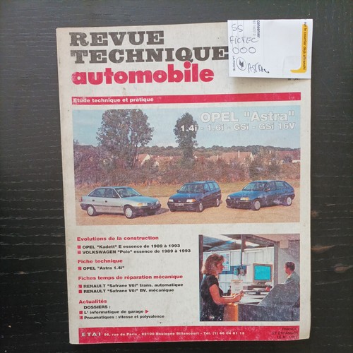 Revue technique opel - opel, astra