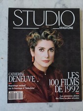 STUDIO MAGAZINE - deneuve 1992 - numéro 58