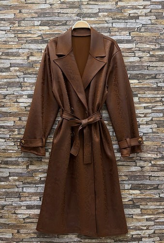 Trench femme long - , uni