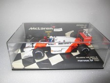 Minichamps 1/43 McLaren MP4/3 1986 Portuguese GP Winner Alain Prost Marlboro
