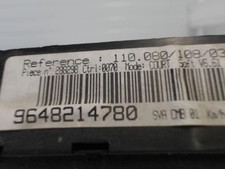 Compteur PEUGEOT 406 PHASE 2