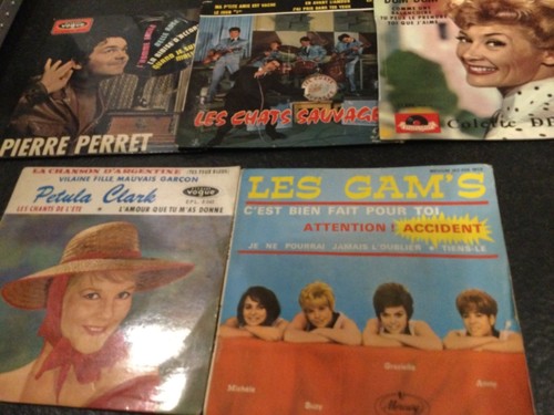 Lot disques 45t - 5,