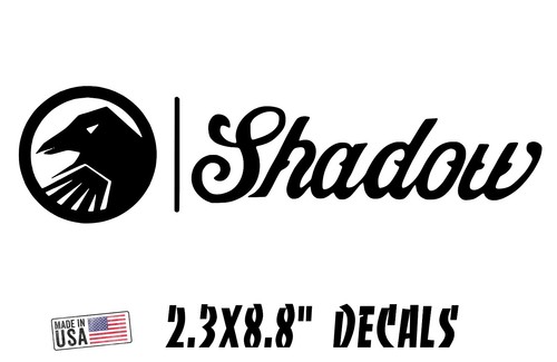 Shadow bmx sticker decals fit - shadow,