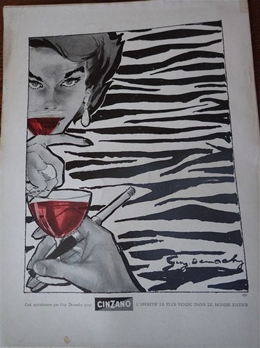 Cinzano par guy - guy, demachy