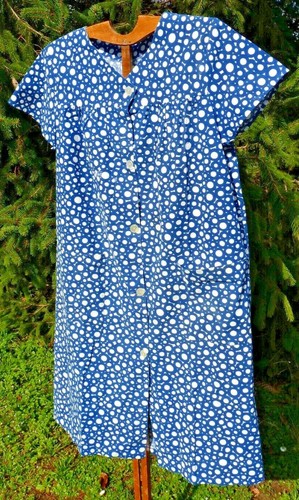 Ancienne blouse robe tablier - robe,