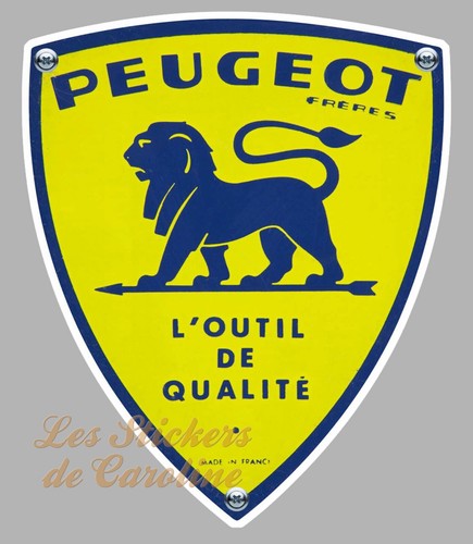 Sticker logo peugeot lion - logo,