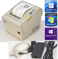 Imprimantes de Tickets Caisse Epson TM-T88III Seriel RS-232 F Windows XP 7 10 11