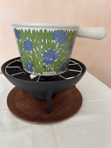 Creuset service fondue - service,