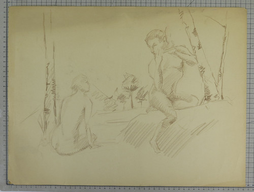 Ancienne dessin râteau - dessin,