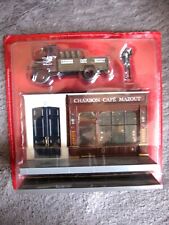 Eaglemoss DIORAMA 1/43 LA TOURNÉE DU LIVREUR DE CHARBON + CAMION PEUGEOT DMA