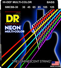HI-DEF NEON Bass Guitar Strings (NMCB6-30)