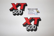 XT 500 ANNEE 1981 à 1985  EMBLEMES COMPATIBLE  POUR RESERVOIR