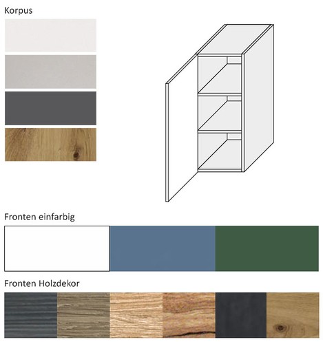 Meuble haut cuisine silver - meuble,