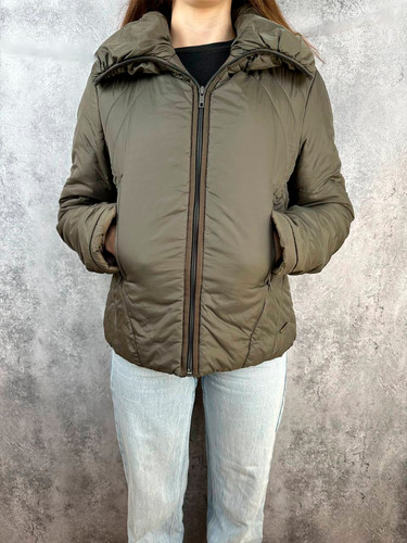 Veste nylon matelassé kaki - veste, en
