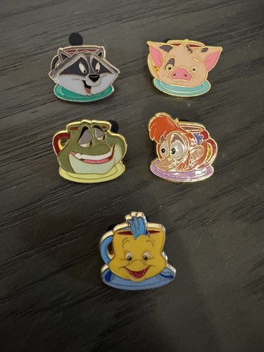 Disney tea pot only pins - pot, lot