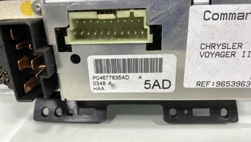 Commande chauffage chrysler - commande,