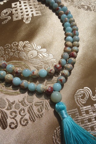 Mala tibétain pierre - mala, en