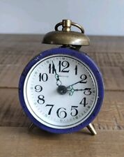 Ancien Réveil BLESSING - Violet -  Fabrication allemande Années 70 - Vintage 