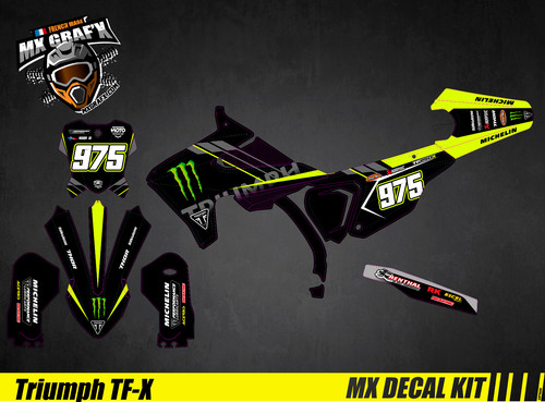 Kit déco moto - déco, /