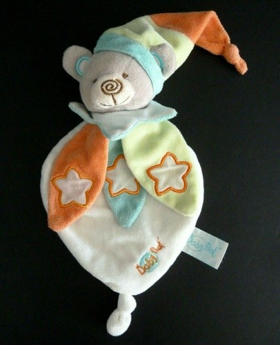 Doudou plat baby nat - plat, ours