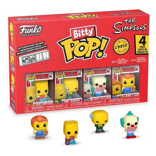 The simpsons bitty pop lot - the,