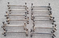 12 PORTE COUTEAUX EN MÉTAL ARGENTÉ CHRISTOFLE FRANCE 