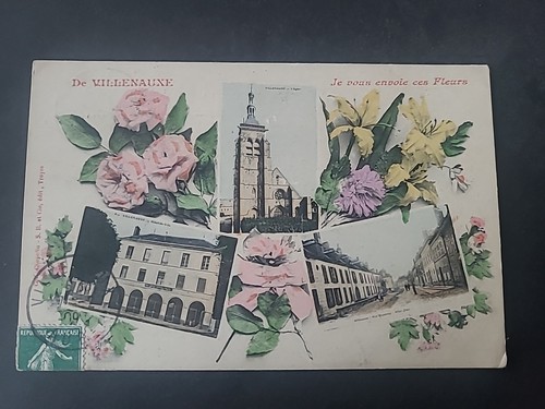 Cpa souvenir villenauxe - cpa,souvenir,